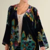 Discount Soft Surroundings Aaliyah Floral Velvet Topper SecretGardenBurnout
