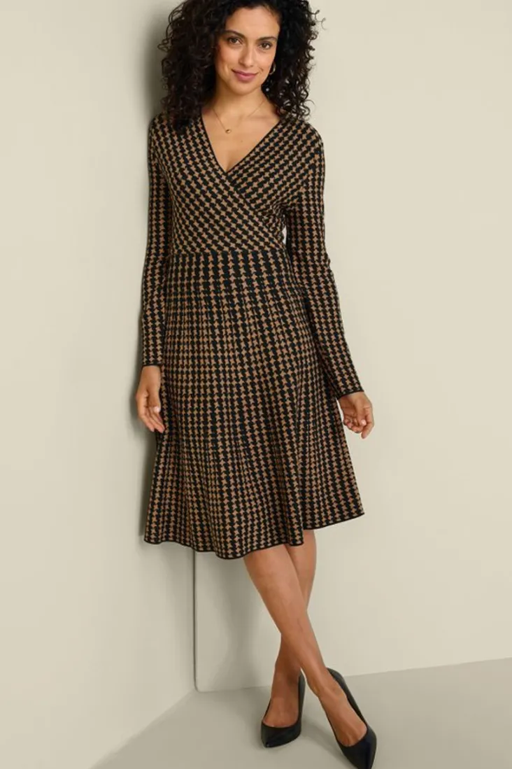 aida_surplice_dress_5.webp Flash Sale Soft Surroundings Aida Surplice Dress Hazelnut