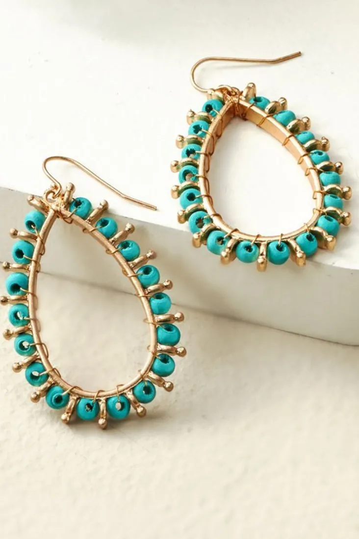 alea_beaded_hoop_earrings_1.webp Cheap Soft Surroundings Alea Beaded Hoop Earrings Turquoise