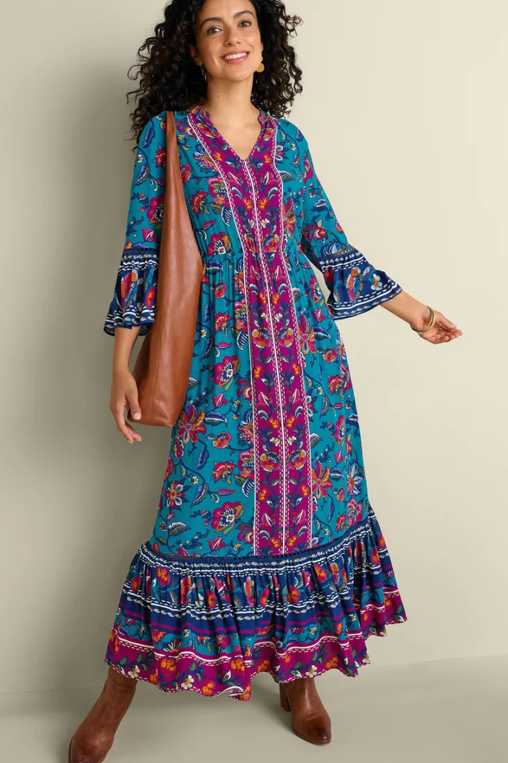 Best Soft Surroundings Allene Maxi Dress SophiaFloral&Border