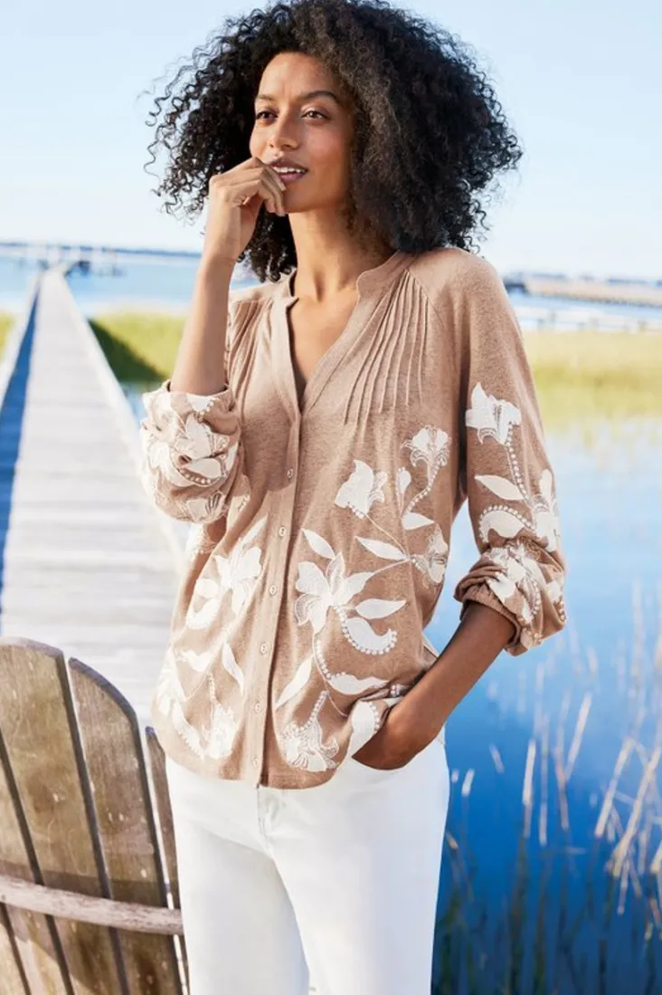 alva_embroidered_knit_top_5.webp Online Soft Surroundings Alva Embroidered Knit Top Beige