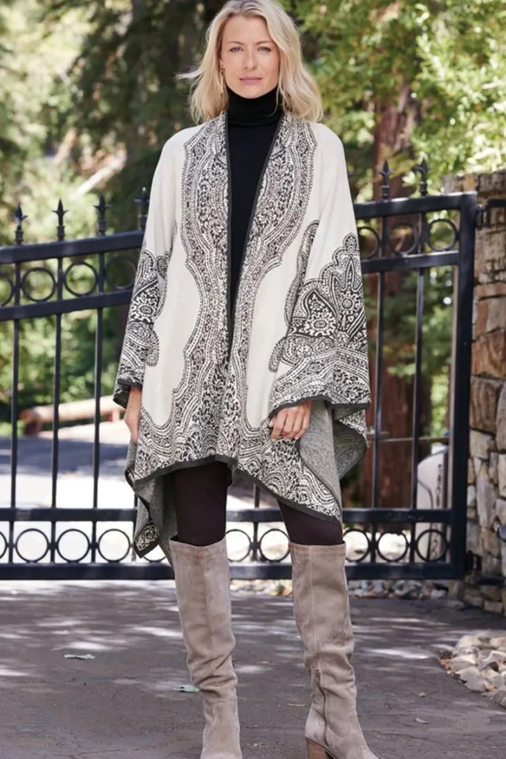 Sale Soft Surroundings Amedeo Wrap Ecru