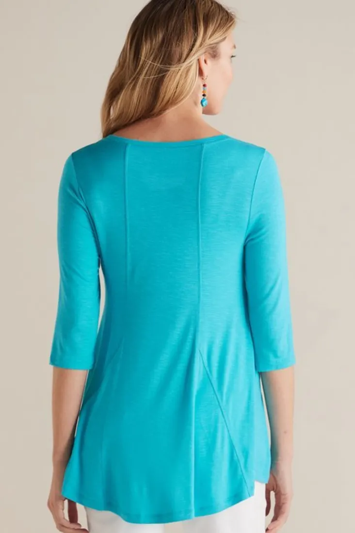 amelia_aline_tunic_4.webp Clearance Soft Surroundings Amelia A-Line Tunic