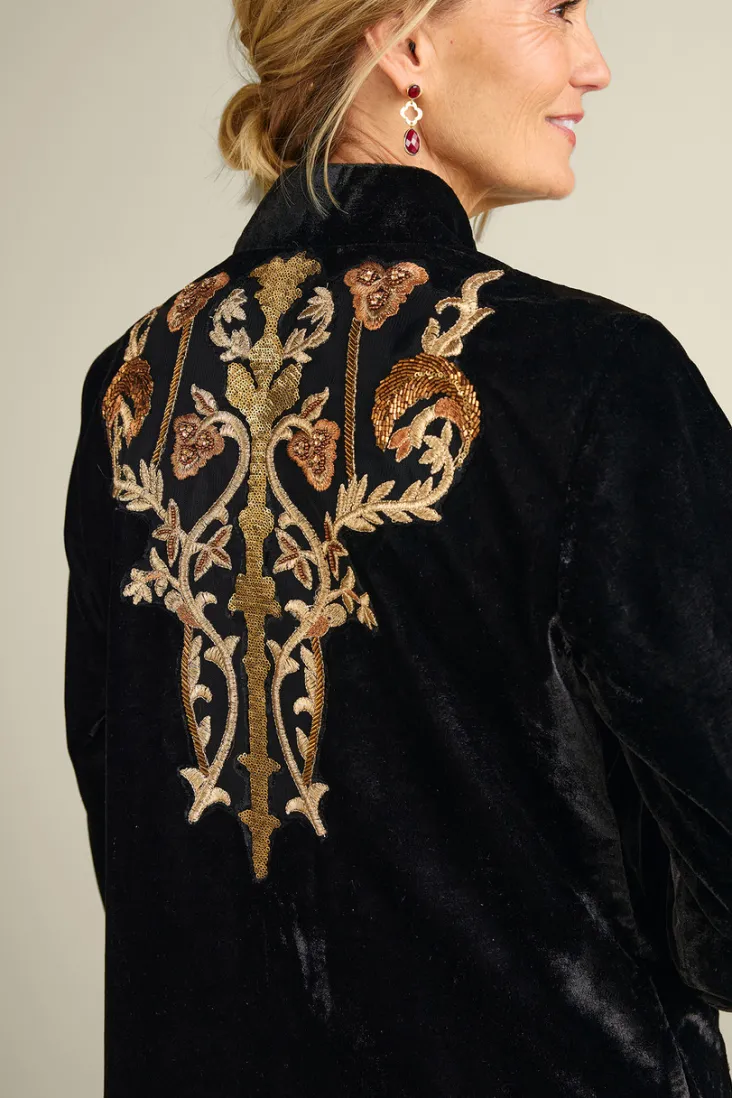 antoinette_jacket_6.webp Store Soft Surroundings Antoinette Jacket Black