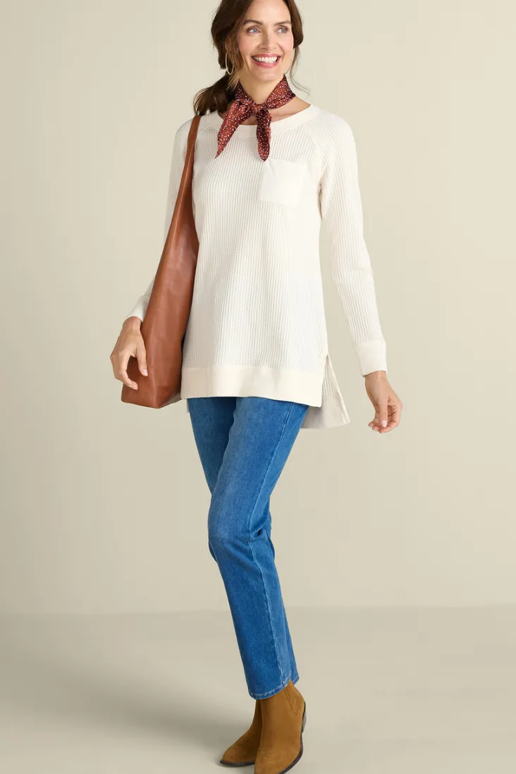 autumn_waffle_tunic_5.webp Best Sale Soft Surroundings Autumn Waffle Tunic