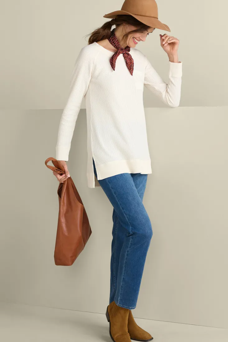 autumn_waffle_tunic_7.webp Best Sale Soft Surroundings Autumn Waffle Tunic