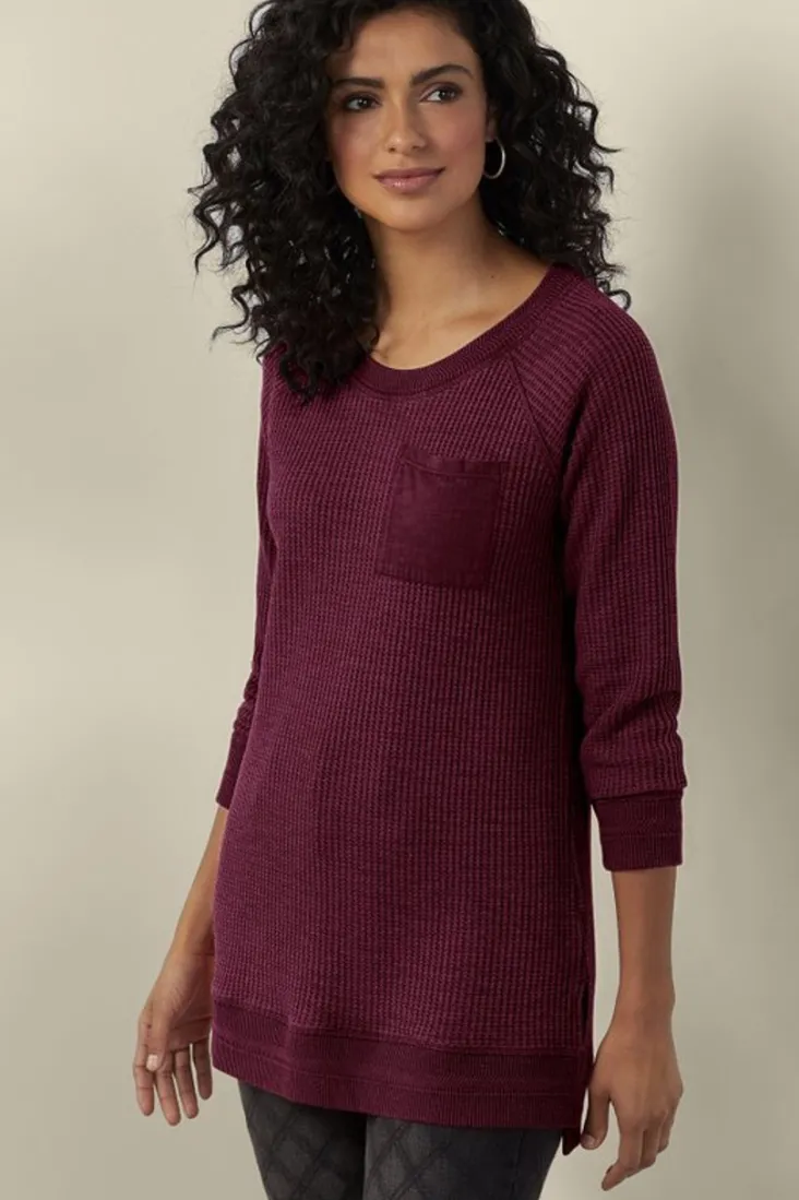 autumn_waffle_tunic_9.webp Best Sale Soft Surroundings Autumn Waffle Tunic
