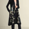 Flash Sale Soft Surroundings Ava Embroidered Cardigan Black