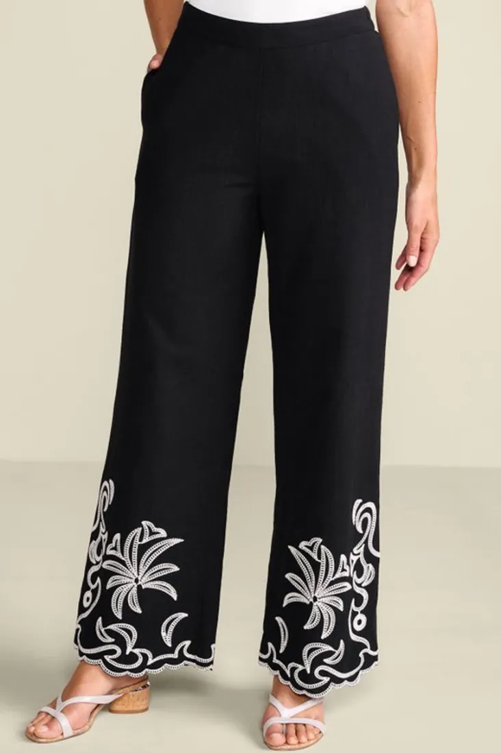 bernita_pants_2.webp Discount Soft Surroundings Bernita Pants Black