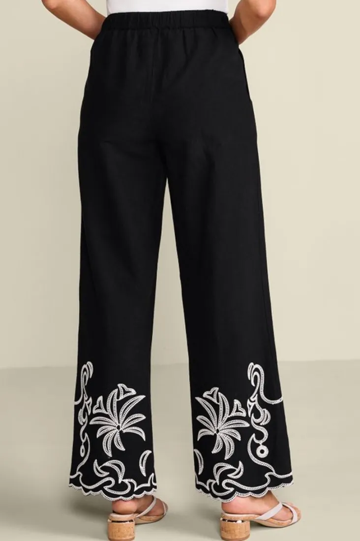 bernita_pants_4.webp Discount Soft Surroundings Bernita Pants Black