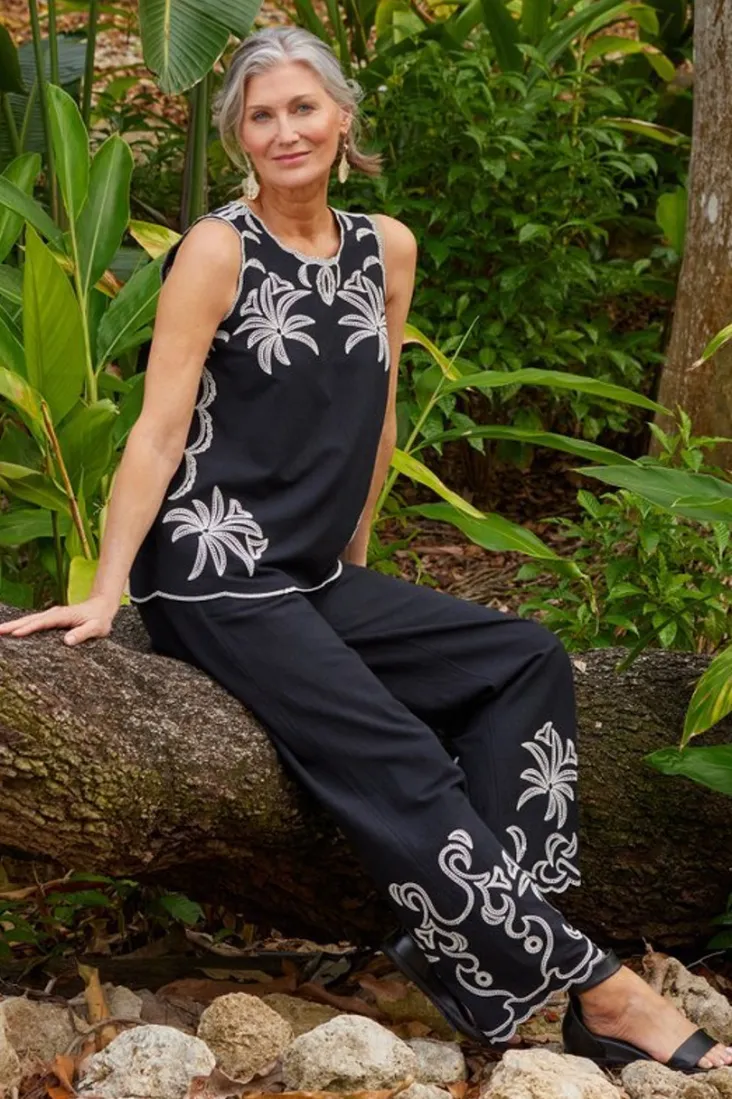 bernita_pants_6.webp Discount Soft Surroundings Bernita Pants Black