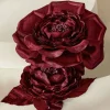 New Soft Surroundings Bordeaux Blooms Pin Burgundy