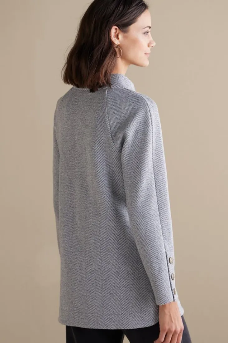 brooke_tunic_3.webp Outlet Soft Surroundings Brooke Tunic Black/WhiteCombo