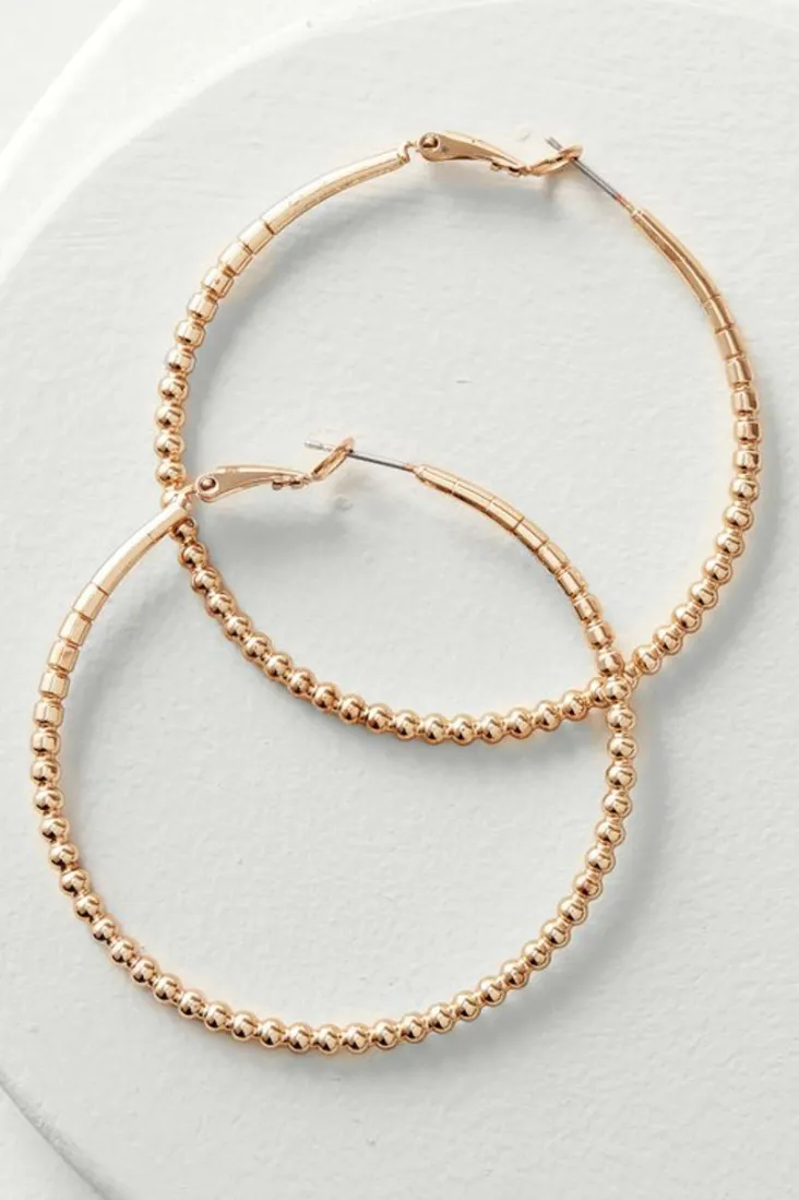Hot Soft Surroundings Circa Hoop Earring