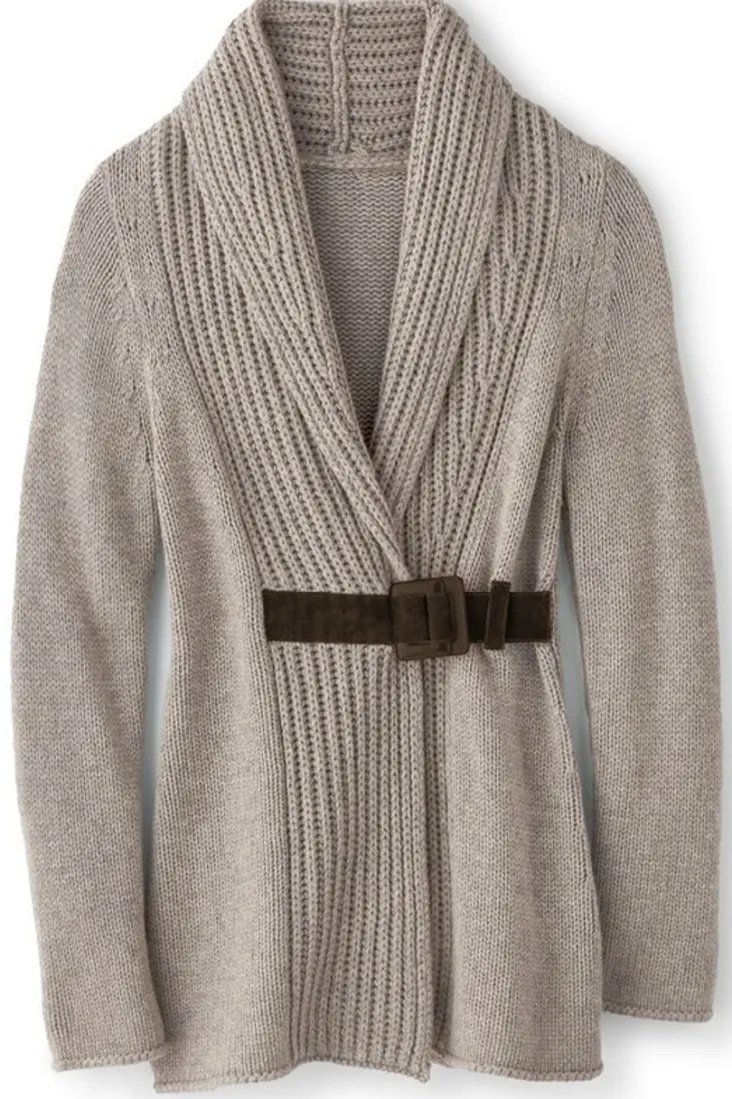 Cheap Soft Surroundings Country Weekend Sweater Taupe