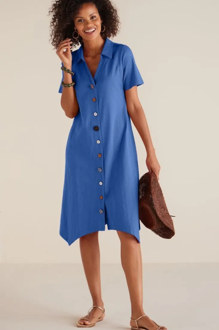 danielle_button_dress_5.webp Best Soft Surroundings Danielle Button Dress