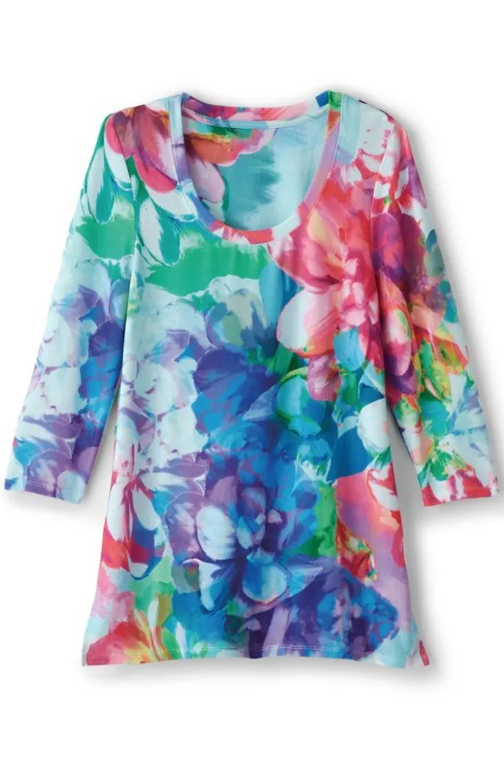 darcy_tunic_1.webp Flash Sale Soft Surroundings Darcy Tunic PinkSpringFloral