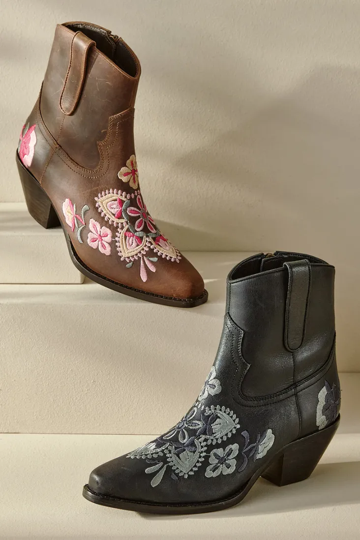 Flash Sale Soft Surroundings Diba True Cainsville Embroidered Bootie