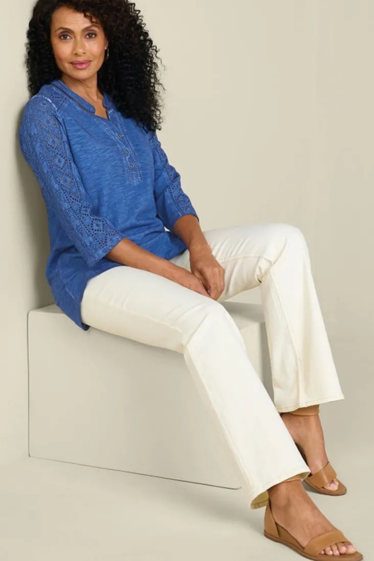Store Soft Surroundings Draco Tunic CoastalBlue