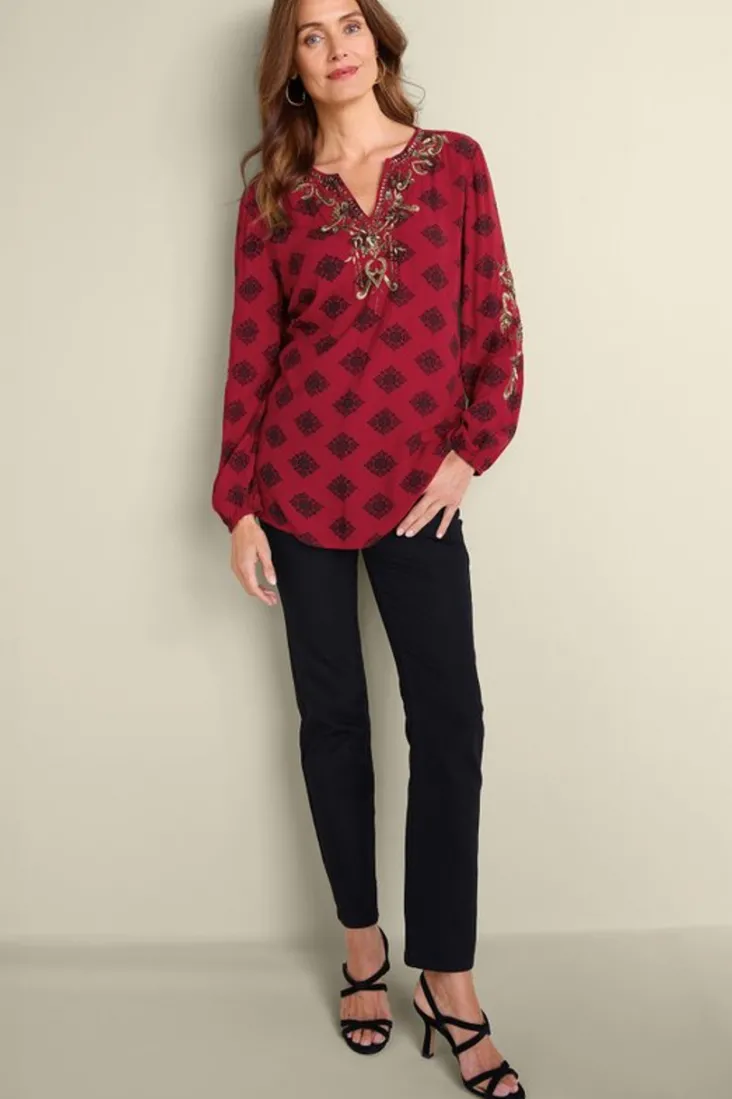 eboni_embellished_tunic_2.webp Best Soft Surroundings Eboni Embellished Tunic DitsyFoulard