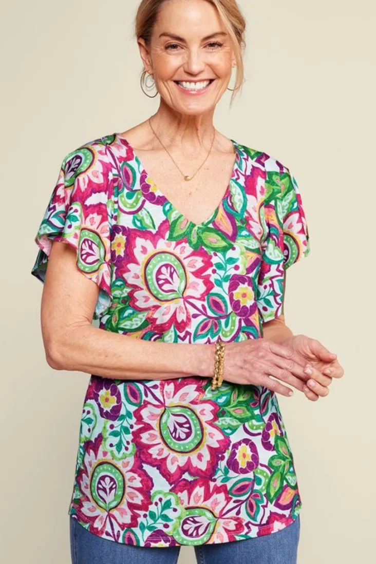 Fashion Soft Surroundings Elana Tunic RioGarden