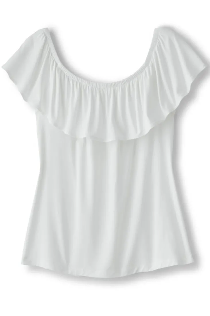 Cheap Soft Surroundings Essie Top VerdantGreen