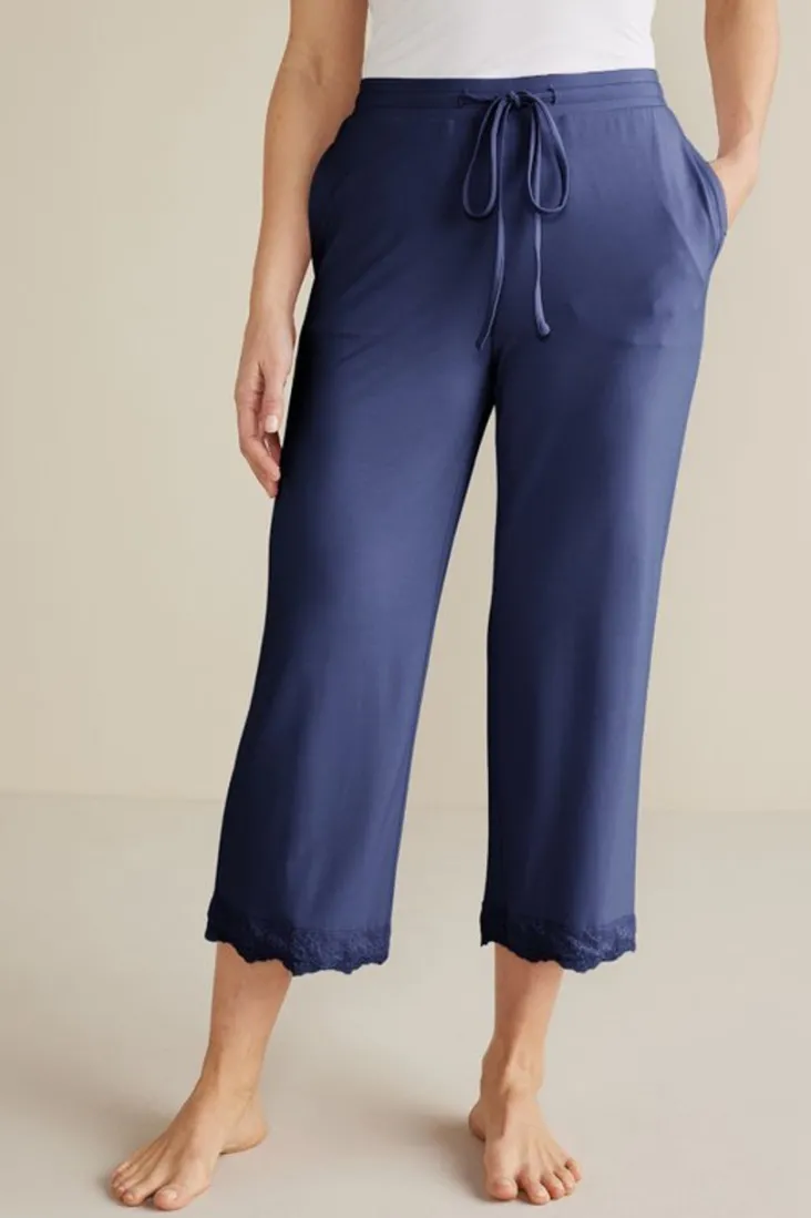 Best Sale Soft Surroundings Evania Bamboo Sleep Pants