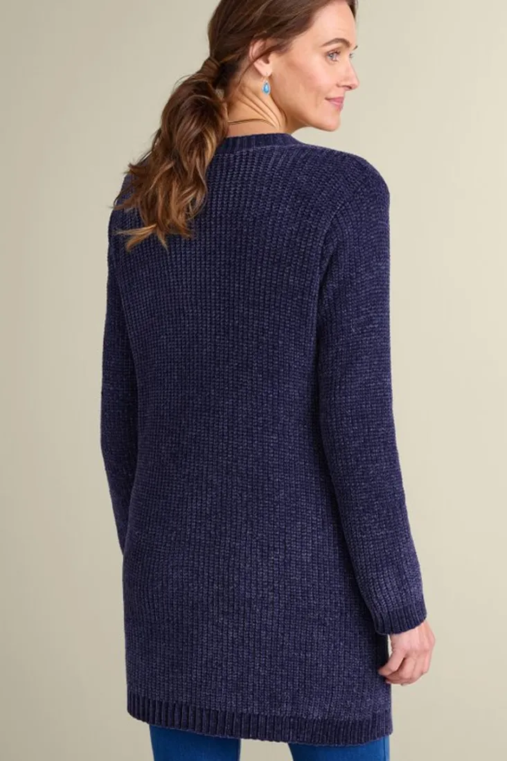 faith_chenille_cardigan_3.webp Best Sale Soft Surroundings Faith Chenille Cardigan