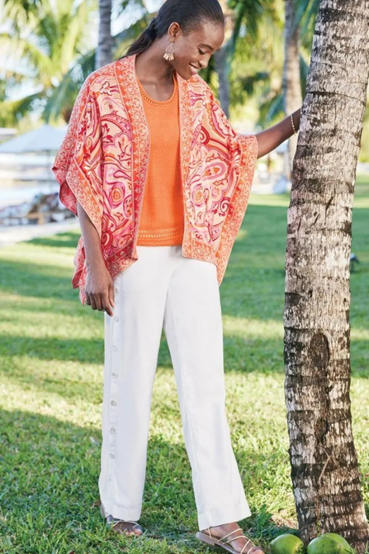 farida_topper_5.webp Hot Soft Surroundings Farida Topper PinkBeachPaisley