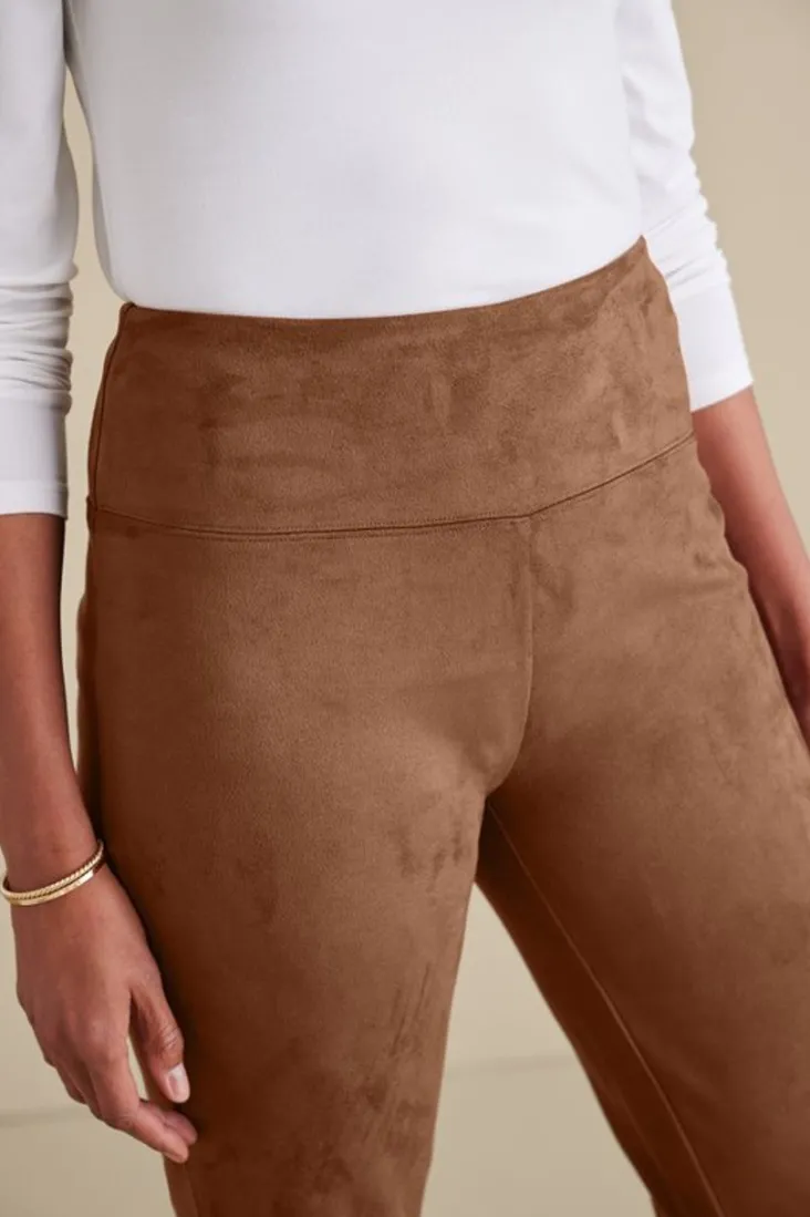 faux_suede_pullon_leggings_13.webp Best Sale Soft Surroundings Faux Suede Pull-On Leggings