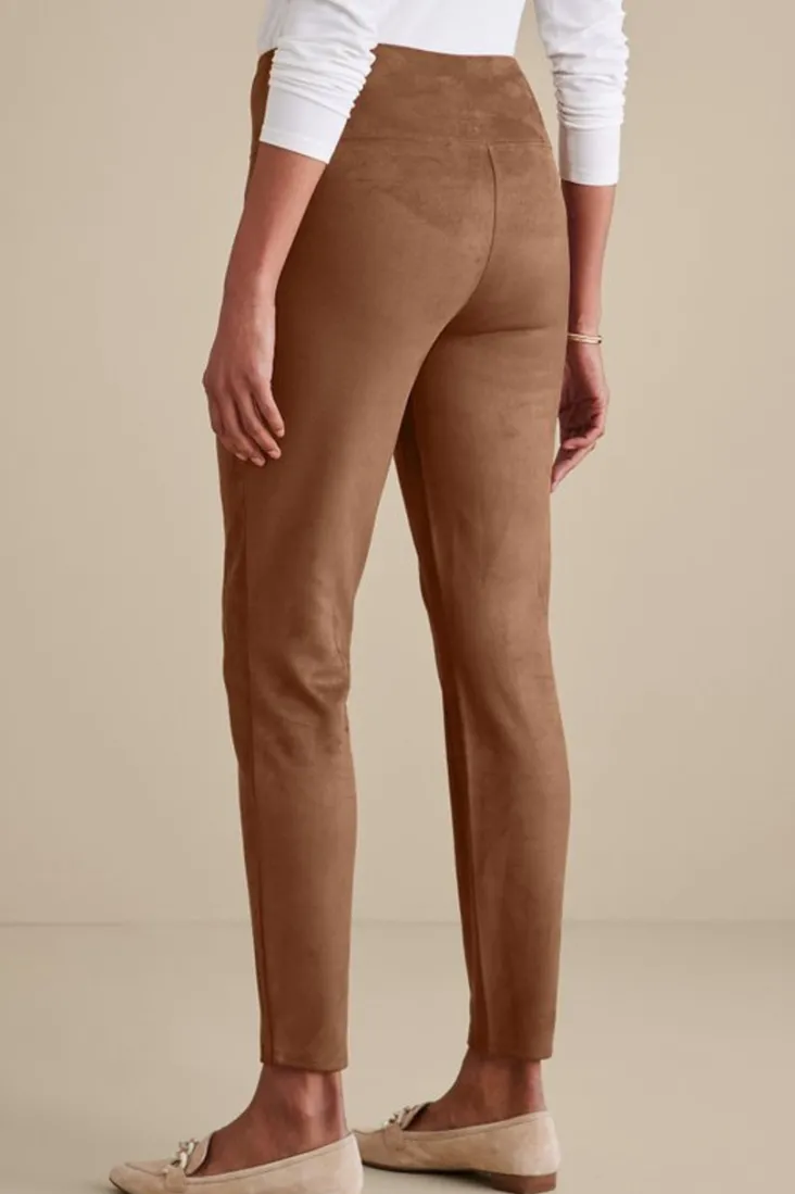 faux_suede_pullon_leggings_4.webp Best Sale Soft Surroundings Faux Suede Pull-On Leggings