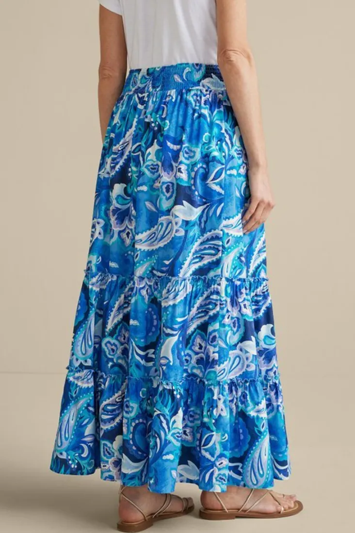 feyre_maxi_skirt_3.webp Sale Soft Surroundings Feyre Maxi Skirt IslandSunPaisleyBlue