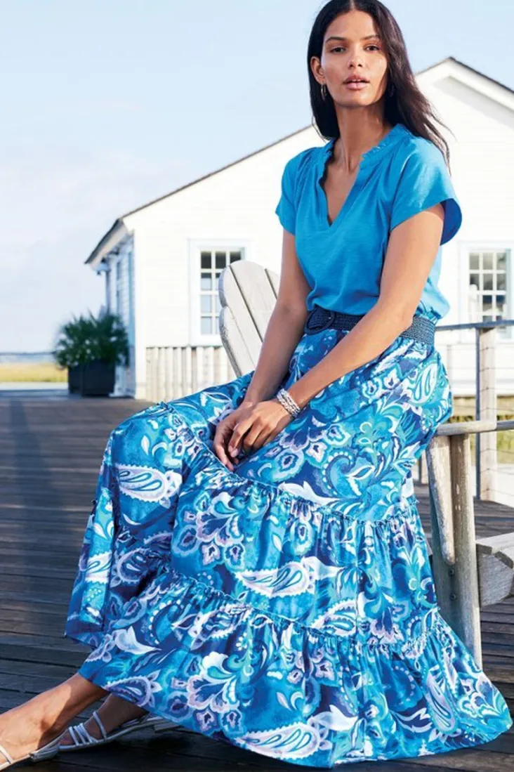 feyre_maxi_skirt_4.webp Sale Soft Surroundings Feyre Maxi Skirt IslandSunPaisleyBlue
