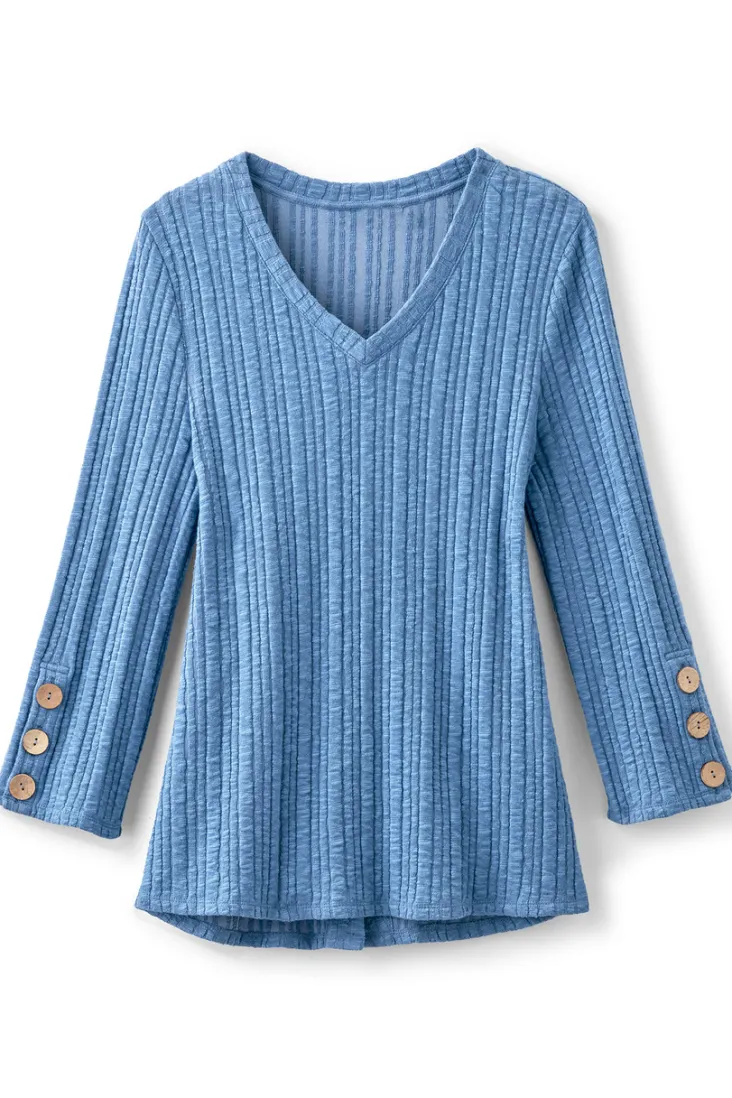 New Soft Surroundings Goldie Knit Tunic