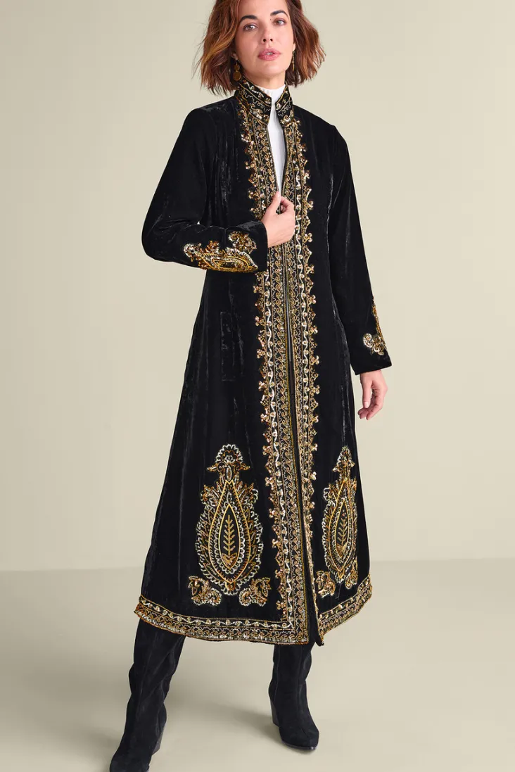 Clearance Soft Surroundings Heritage Duster Black