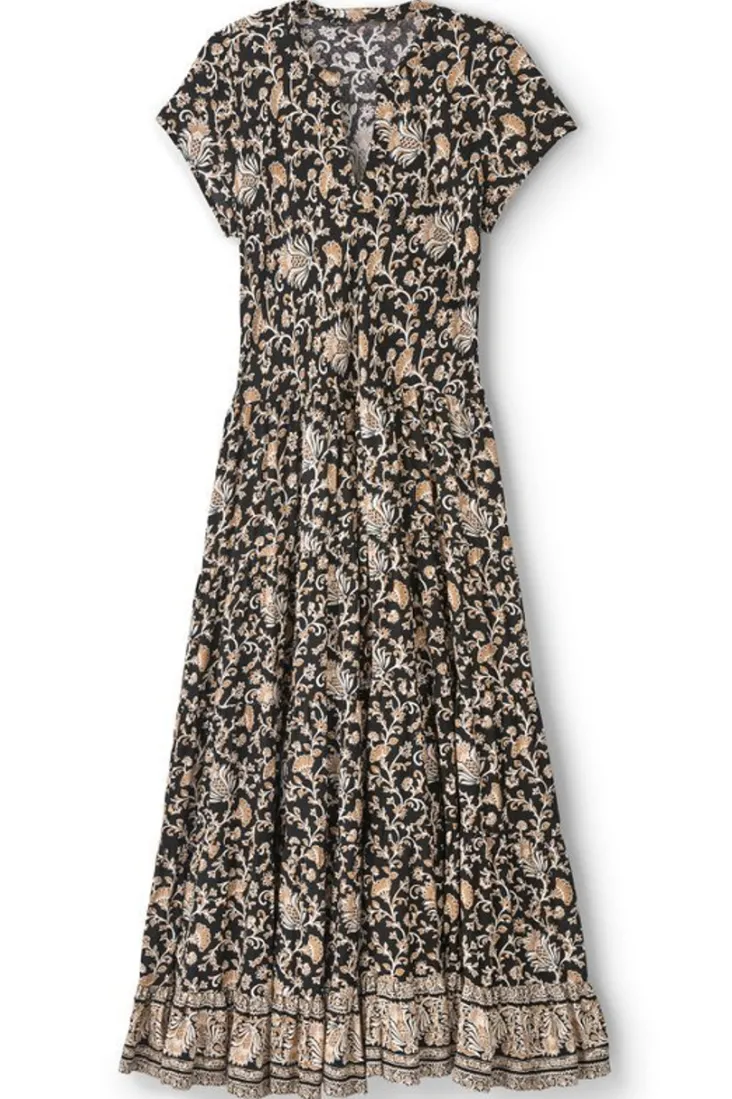 Cheap Soft Surroundings Hollis Midi Dress LisbonFloralNeutral