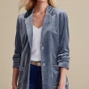 Hot Soft Surroundings Holly Velvet Blazer