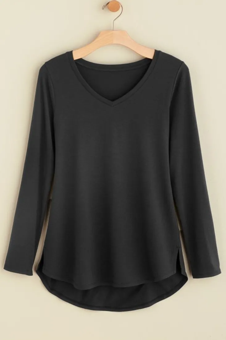 isabel_pima_long_sleeve_tee_1.webp New Soft Surroundings Isabel Pima Long Sleeve Tee