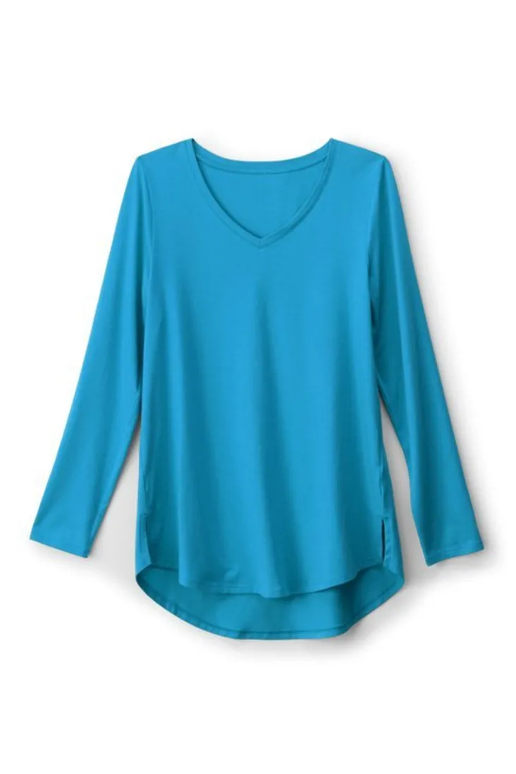 isabel_pima_long_sleeve_tee_5.webp New Soft Surroundings Isabel Pima Long Sleeve Tee