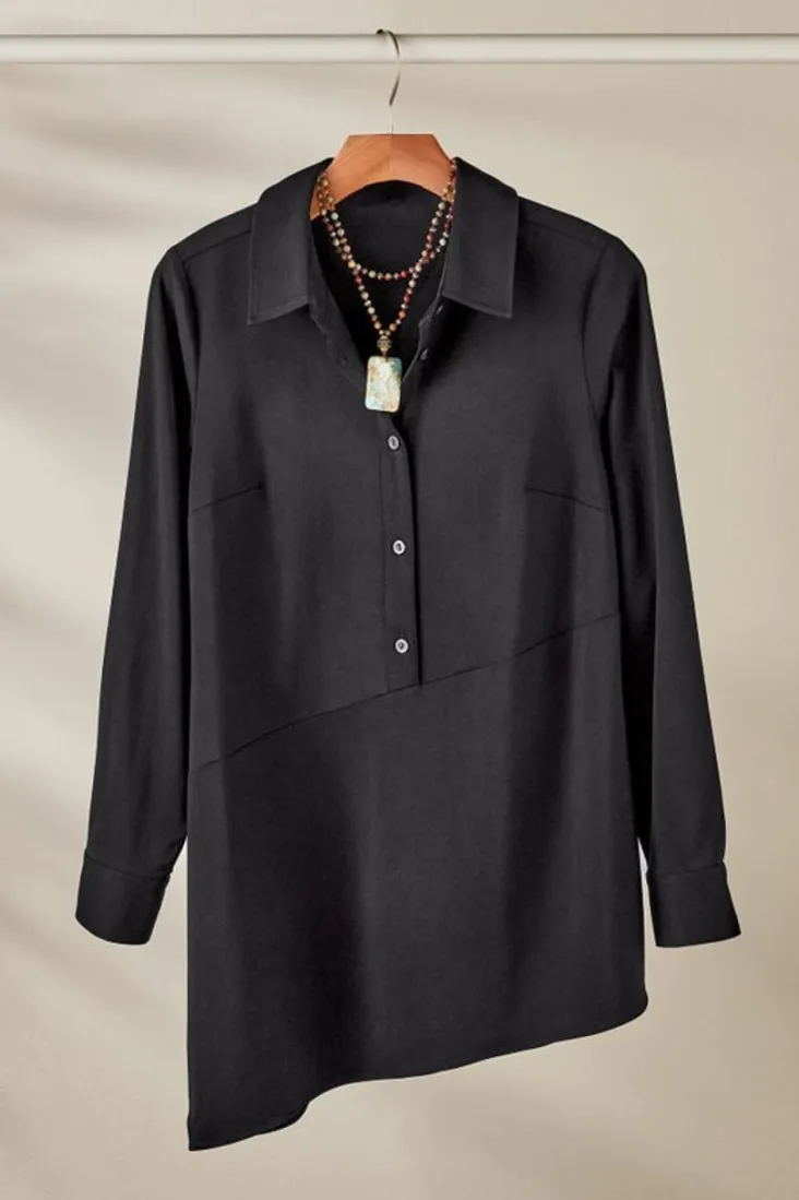 jeanne_asymmetrical_tunic_5.webp Best Soft Surroundings Jeanne Asymmetrical Tunic Black