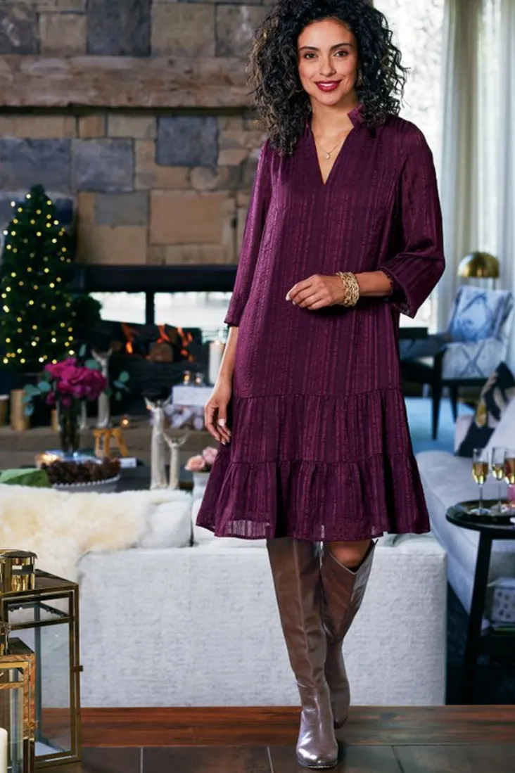 jocelyn_dress_4.webp Fashion Soft Surroundings Jocelyn Dress GrapeWine