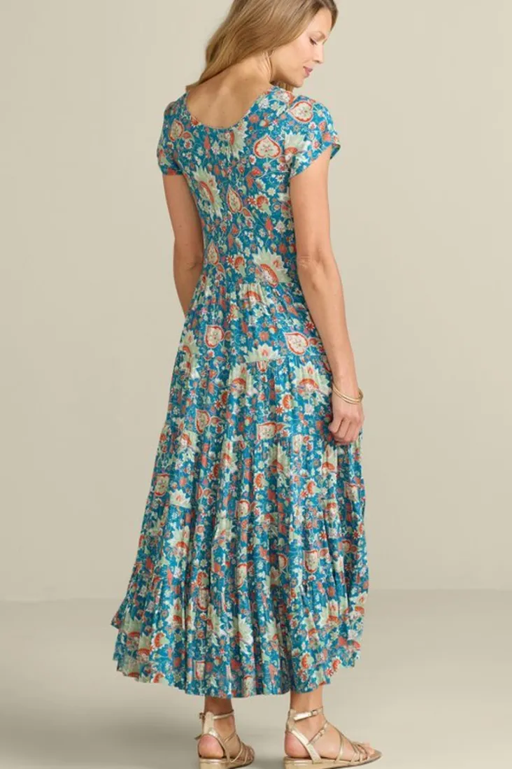 kara_dress_25.webp Outlet Soft Surroundings Kara Dress FieryTealJacobean