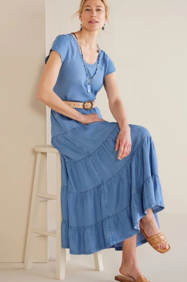 kara_tencel_dress_7.webp Flash Sale Soft Surroundings Kara Tencel™ Dress MediumIndigo