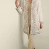 Online Soft Surroundings Kerala Embellished Natural Jacket NaturalSeed
