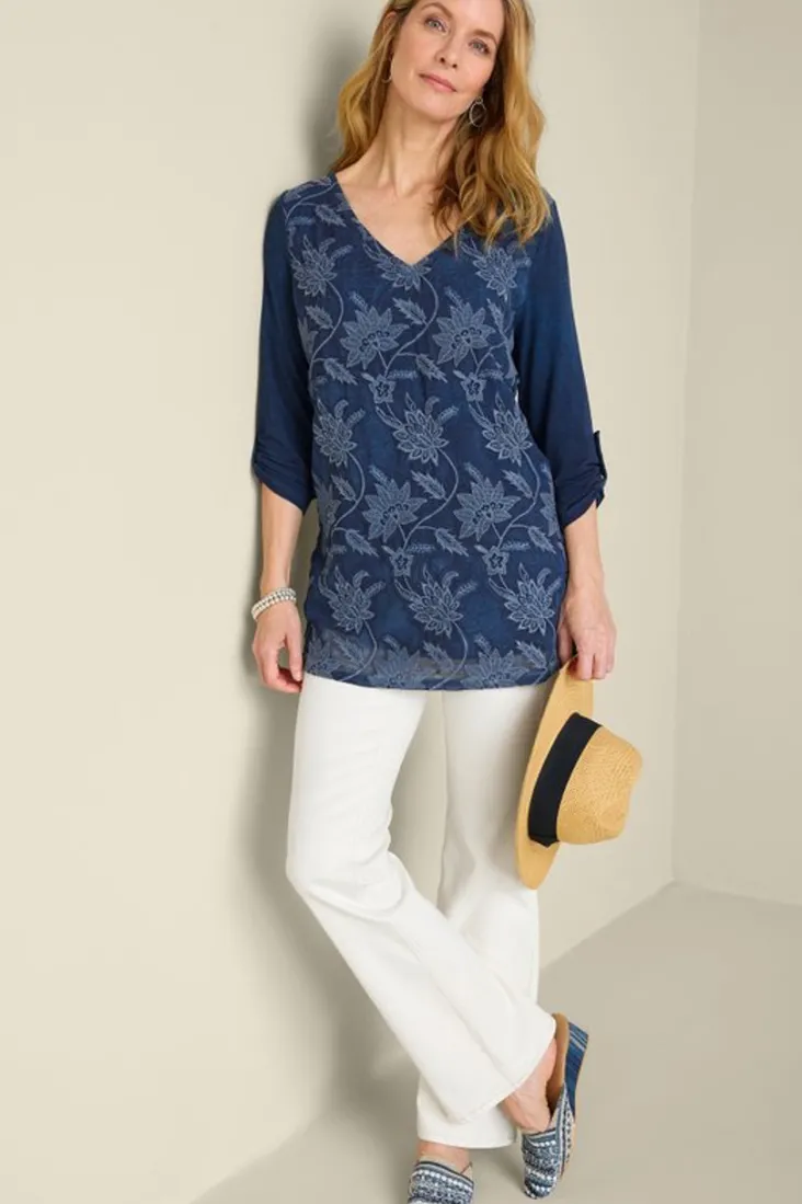 kimbra_embroidered_tunic_2.webp Hot Soft Surroundings Kimbra Embroidered Tunic DenimBlue