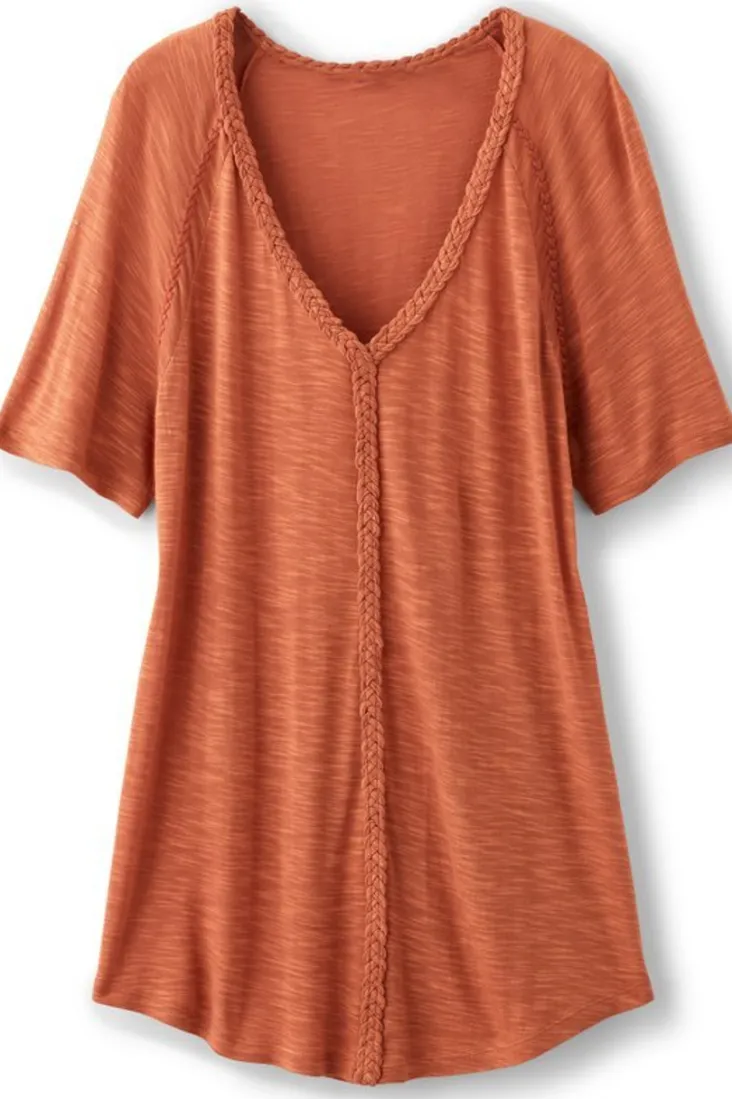 Fashion Soft Surroundings Lainey Slub Tee