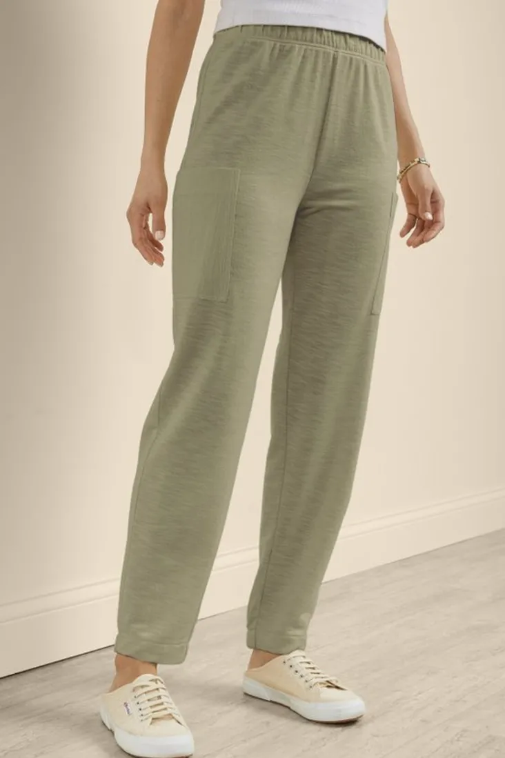 Clearance Soft Surroundings Lanai Lounge Pants BayLeaf
