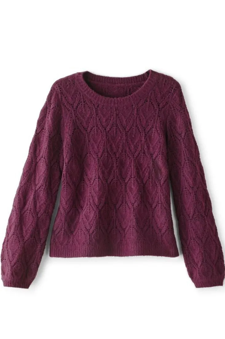 Shop Soft Surroundings Lyric Sweater PotentPurple