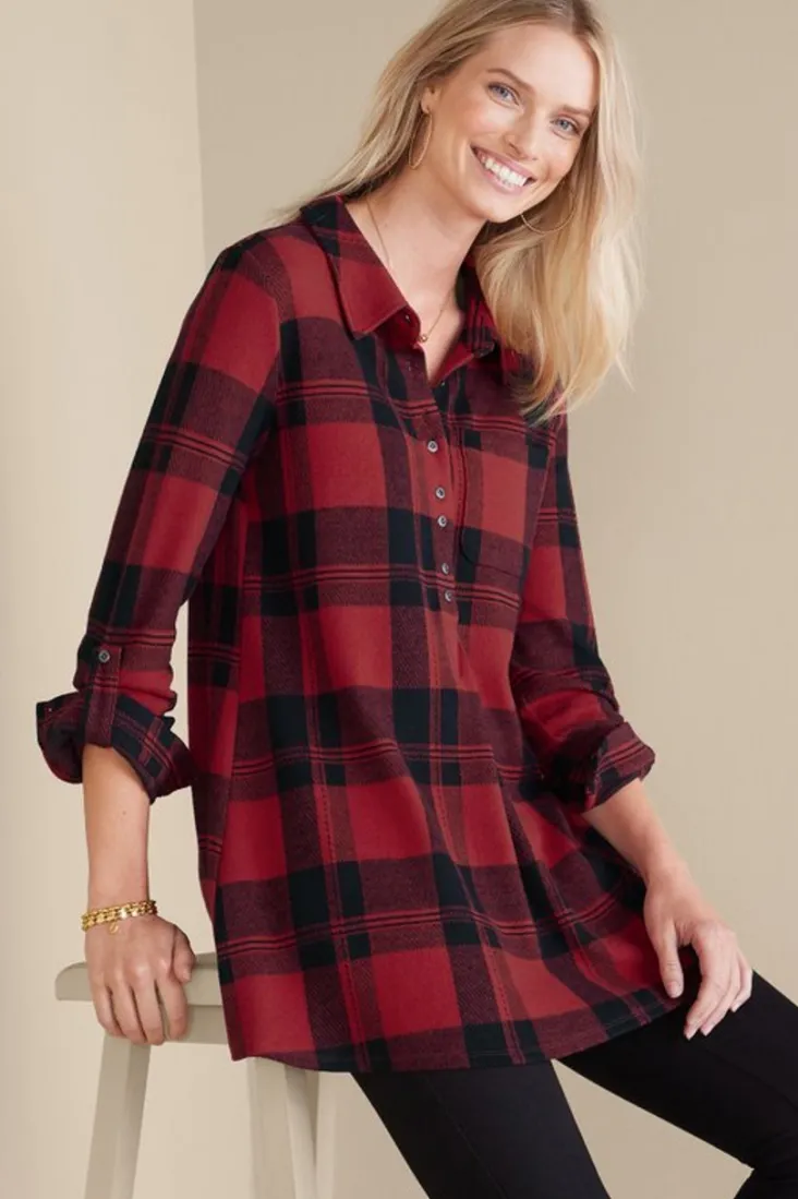 mad_about_plaid_top_29.webp Shop Soft Surroundings Mad About Plaid Top