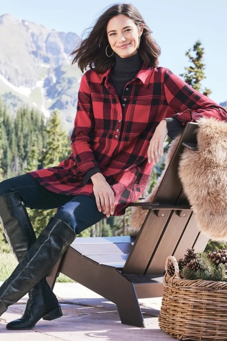 mad_about_plaid_tunic_21.webp Flash Sale Soft Surroundings Mad About Plaid Tunic